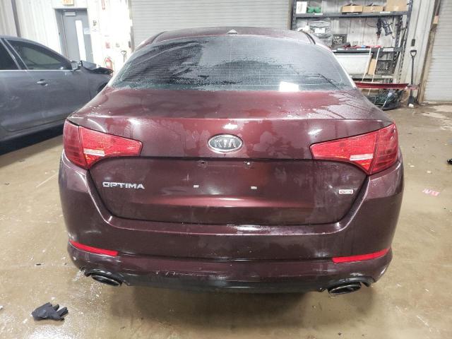 5XXGM4A74CG048190 - 2012 KIA OPTIMA LX BURGUNDY photo 6