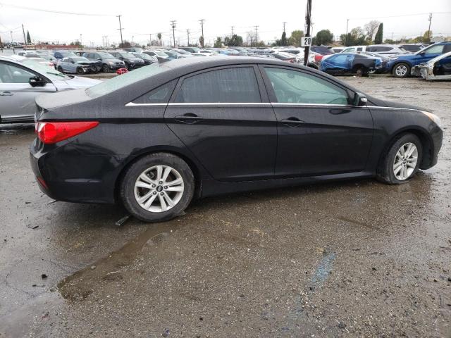 5NPEB4AC6EH938191 - 2014 HYUNDAI SONATA GLS BLACK photo 3