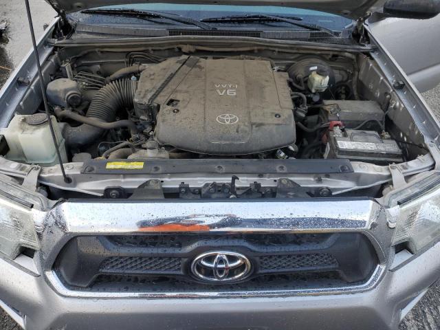 5TFJU4GN4EX064042 - 2014 TOYOTA TACOMA DOUBLE CAB PRERUNNER SILVER photo 11