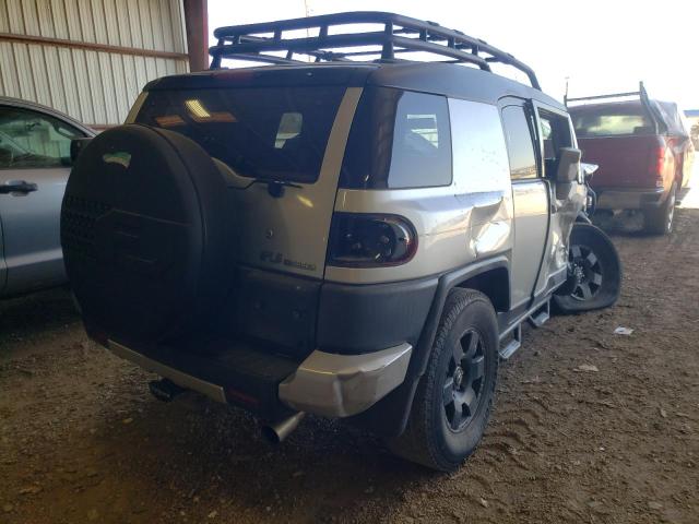 JTEBU11F370088683 - 2007 TOYOTA FJ CRUISER SILVER photo 4