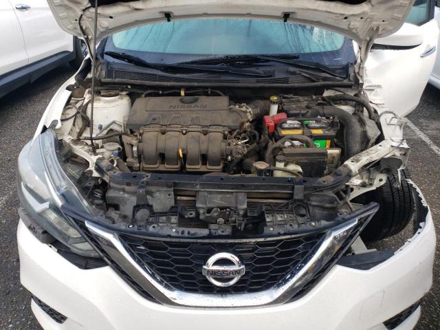 3N1AB7AP8GY289795 - 2016 NISSAN SENTRA S WHITE photo 11