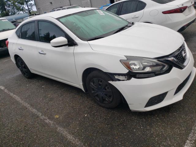 3N1AB7AP8GY289795 - 2016 NISSAN SENTRA S WHITE photo 4