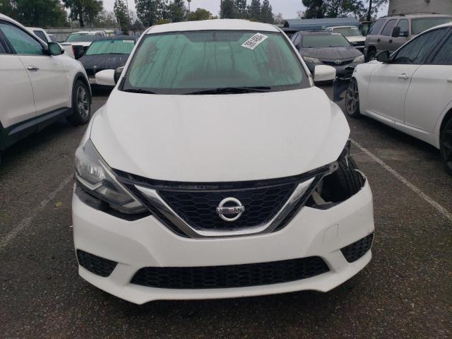 3N1AB7AP8GY289795 - 2016 NISSAN SENTRA S WHITE photo 5