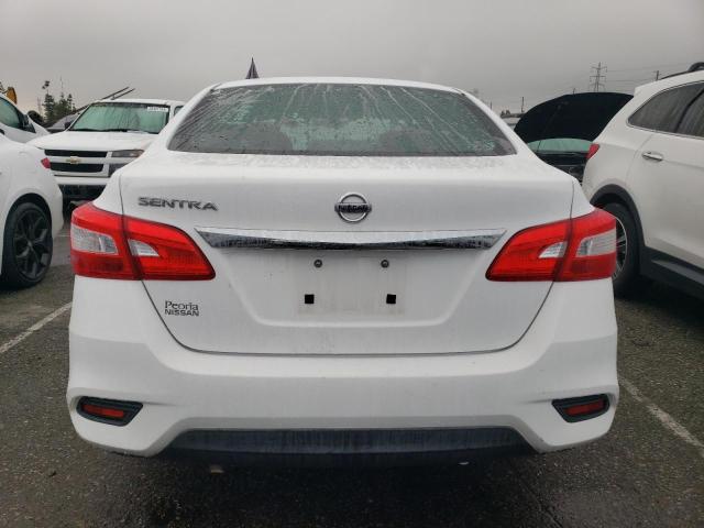 3N1AB7AP8GY289795 - 2016 NISSAN SENTRA S WHITE photo 6