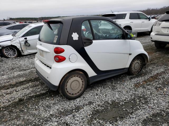 WMEEJ3BA6DK669010 - 2013 SMART FORTWO PURE WHITE photo 3