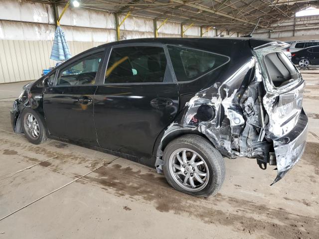 JTDZN3EU1C3034831 - 2012 TOYOTA PRIUS V BLACK photo 2