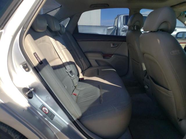 KMHFC46F48A274811 - 2008 HYUNDAI AZERA SE SILVER photo 10