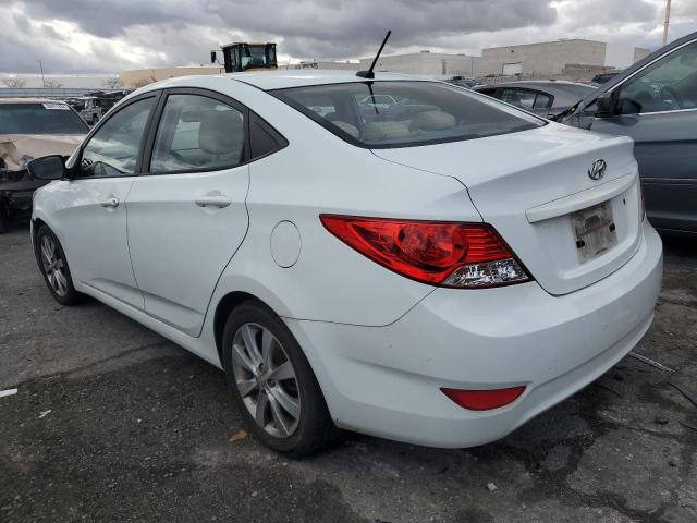 KMHCU4AE2CU210109 - 2012 HYUNDAI ACCENT GLS WHITE photo 2