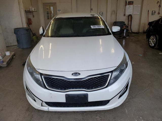 5XXGM4A75EG286259 - 2014 KIA OPTIMA LX WHITE photo 5