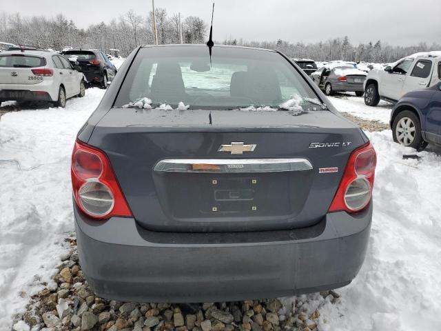 1G1JC5SB1D4240236 - 2013 CHEVROLET SONIC LT GRAY photo 6