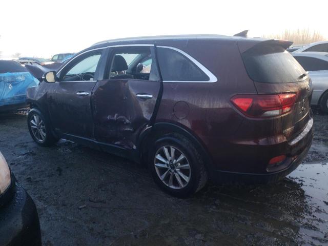 5XYPGDA33KG438003 - 2019 KIA SORENTO L PURPLE photo 2