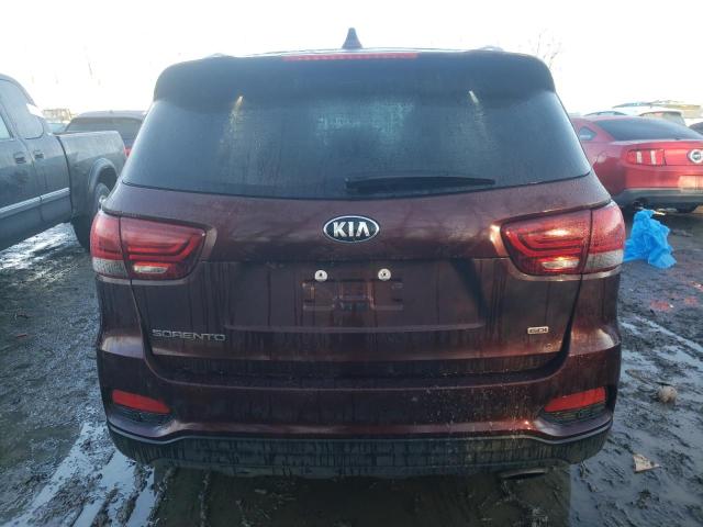 5XYPGDA33KG438003 - 2019 KIA SORENTO L PURPLE photo 6