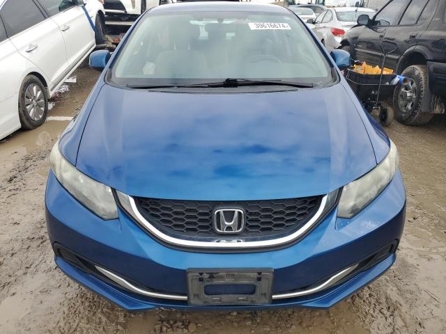 19XFB2F53DE259694 - 2013 HONDA CIVIC LX BLUE photo 5