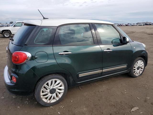 ZFBCFACH1EZ007385 - 2014 FIAT 500L LOUNGE GREEN photo 3