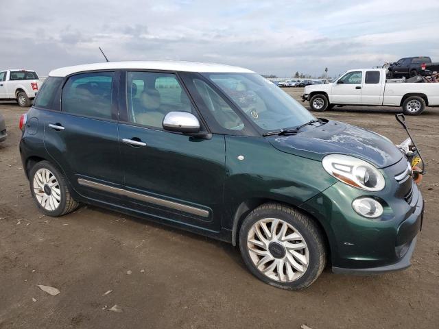 ZFBCFACH1EZ007385 - 2014 FIAT 500L LOUNGE GREEN photo 4