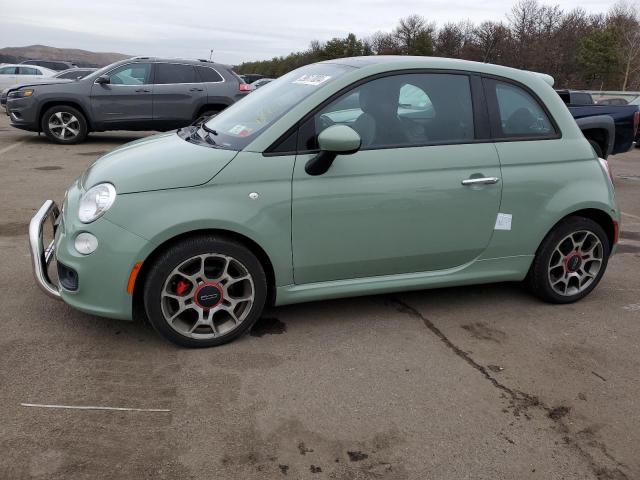 3C3CFFBR2DT741841 - 2013 FIAT 500 SPORT GREEN photo 1