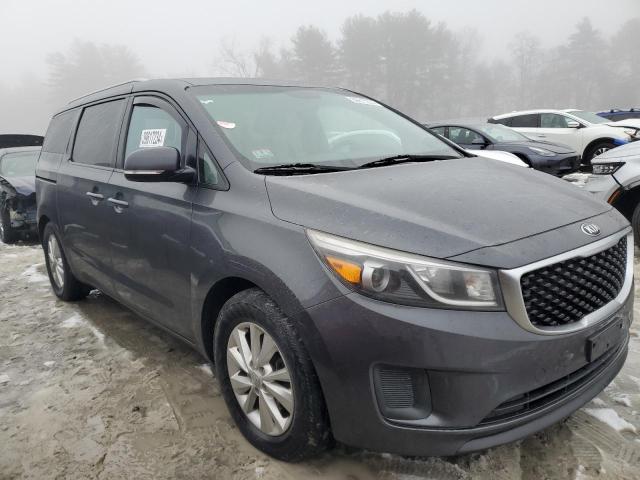 KNDMB5C14F6069292 - 2015 KIA SEDONA LX GRAY photo 4