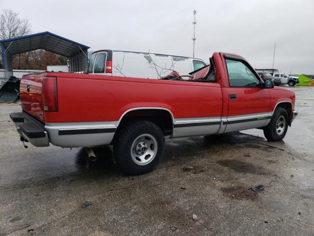 1GTEC14R1VZ524238 - 1997 GMC SIERRA C1500 RED photo 3