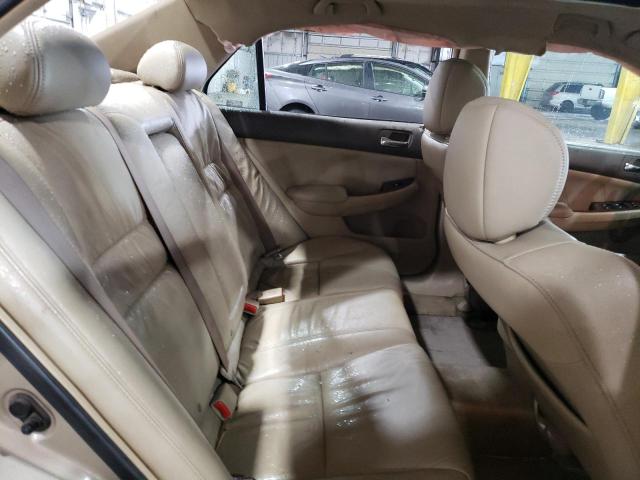 1HGCM66576A061292 - 2006 HONDA ACCORD EX GOLD photo 10