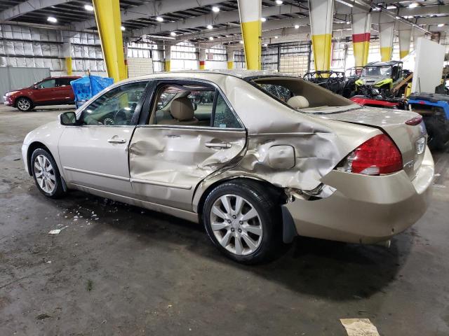 1HGCM66576A061292 - 2006 HONDA ACCORD EX GOLD photo 2