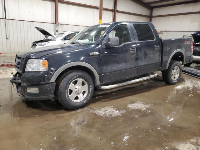 1FTPW14585FA77485 - 2005 FORD F150 SUPERCREW BLUE photo 1