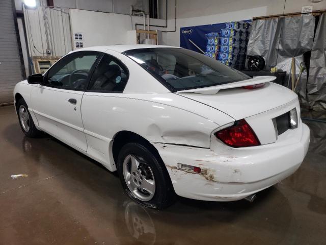 1G2JB12F737205238 - 2003 PONTIAC SUNFIRE WHITE photo 2