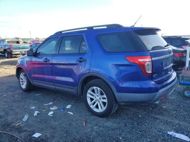 1FM5K7B89FGA02286 - 2015 FORD EXPLORER BLUE photo 2