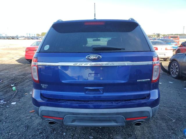 1FM5K7B89FGA02286 - 2015 FORD EXPLORER BLUE photo 6