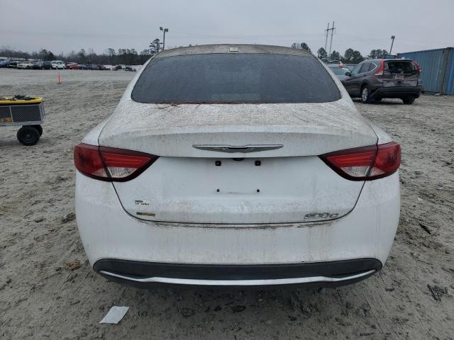 1C3CCCCB3FN670564 - 2015 CHRYSLER 200 C WHITE photo 6