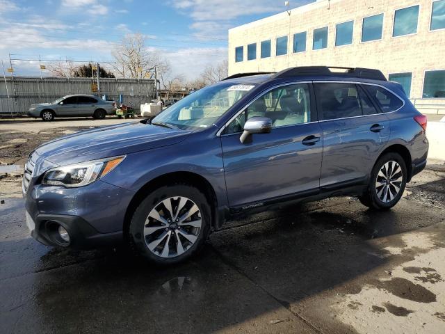 4S4BSALC7F3229812 - 2015 SUBARU OUTBACK 2.5I LIMITED BLUE photo 1