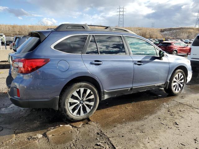 4S4BSALC7F3229812 - 2015 SUBARU OUTBACK 2.5I LIMITED BLUE photo 3