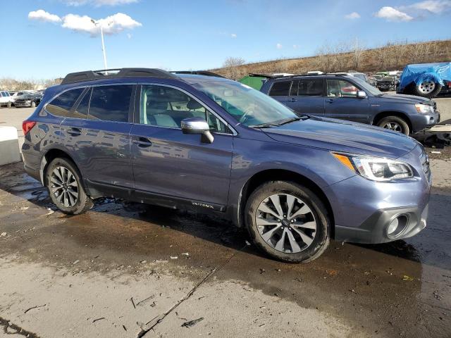 4S4BSALC7F3229812 - 2015 SUBARU OUTBACK 2.5I LIMITED BLUE photo 4