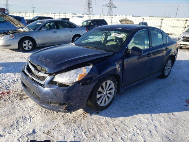 4S3BMBK67A3230371 - 2010 SUBARU LEGACY 2.5I LIMITED BLUE photo 1