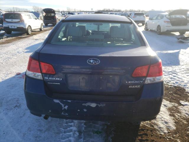 4S3BMBK67A3230371 - 2010 SUBARU LEGACY 2.5I LIMITED BLUE photo 6