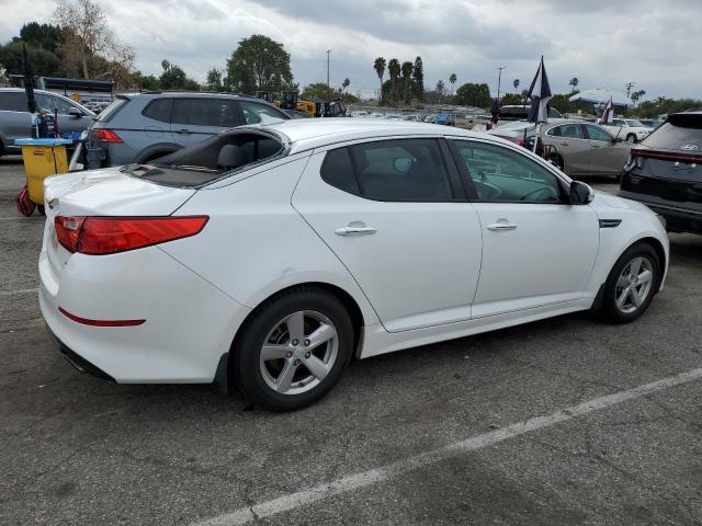 5XXGM4A79FG433197 - 2015 KIA OPTIMA LX WHITE photo 3