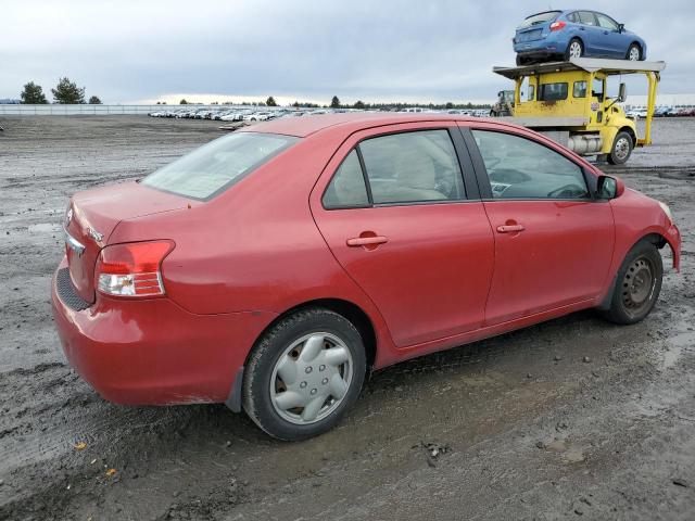 JTDBT903381239790 - 2008 TOYOTA YARIS RED photo 3