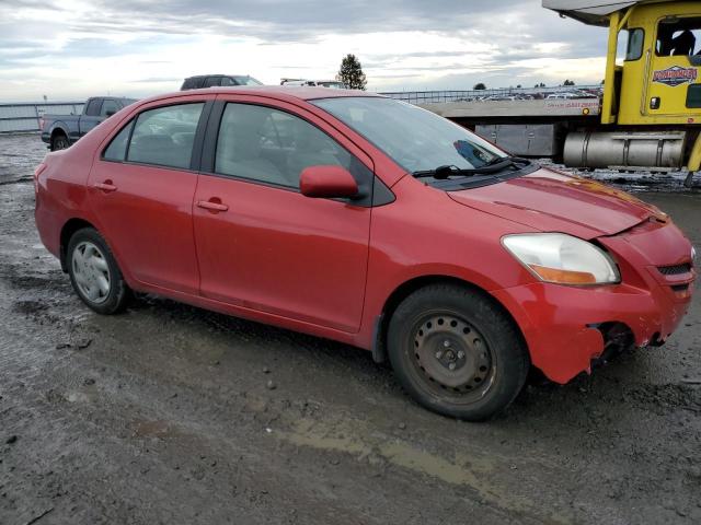 JTDBT903381239790 - 2008 TOYOTA YARIS RED photo 4