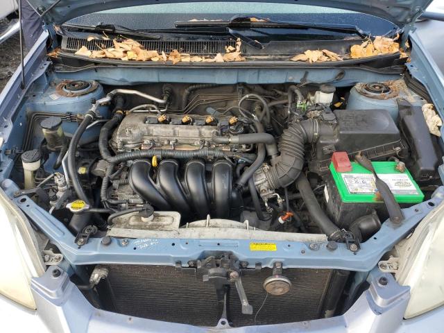 2T1KR30E75C460300 - 2005 TOYOTA COROLLA MA XR BLUE photo 11