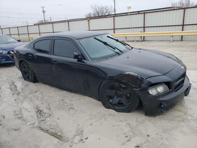 2B3KA43T69H519292 - 2009 DODGE CHARGER BLACK photo 4