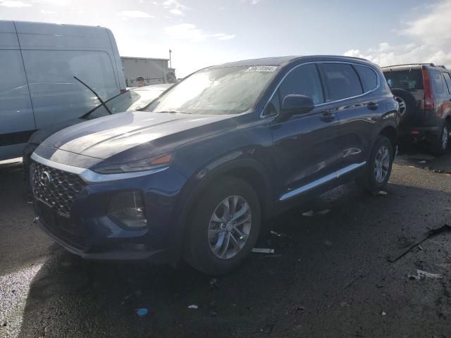 5NMS33AD8LH156696 - 2020 HYUNDAI SANTA FE SEL BLUE photo 1