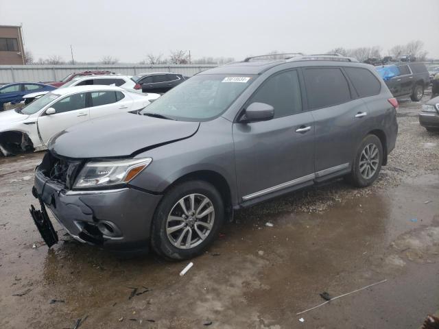 5N1AR2MM0GC651507 - 2016 NISSAN PATHFINDER S GRAY photo 1