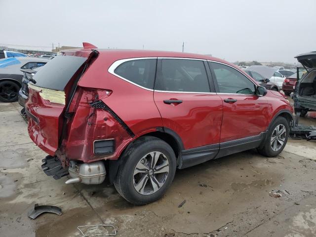 7FARW1H20LE008241 - 2020 HONDA CR-V LX BURGUNDY photo 3