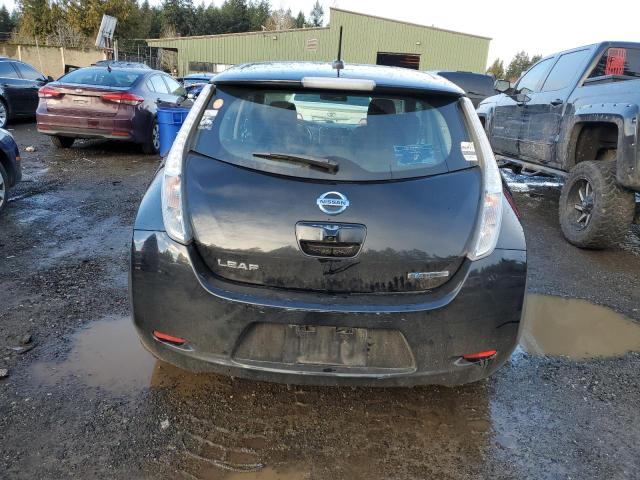 1N4AZ0CPXFC312732 - 2015 NISSAN LEAF S BLACK photo 6