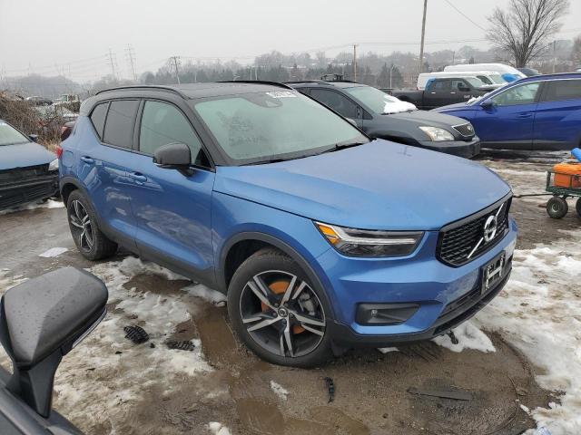 YV4162UM5M2488977 - 2021 VOLVO XC40 T5 R-DESIGN BLUE photo 4