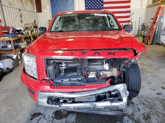 1N6AA1ED2MN523657 - 2021 NISSAN TITAN SV RED photo 5