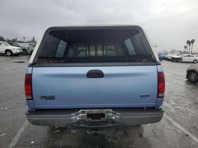 1FTDX17WXVKB91726 - 1997 FORD F150 BLUE photo 6