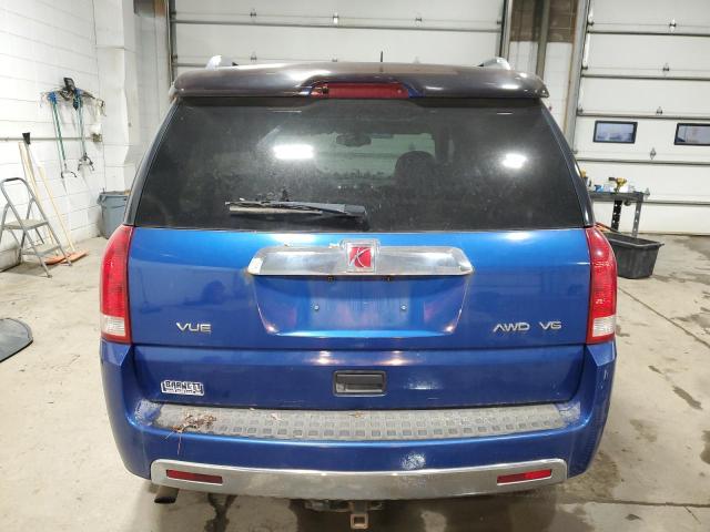 5GZCZ63486S855240 - 2006 SATURN VUE BLUE photo 6