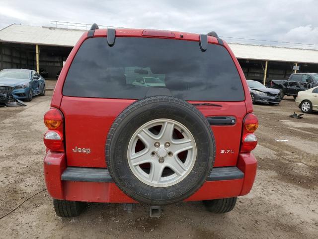 1J4GK58K82W207810 - 2002 JEEP LIBERTY LIMITED RED photo 6