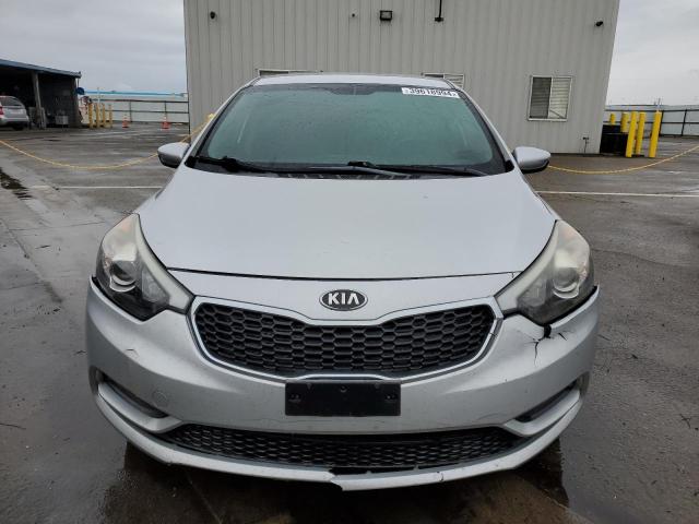 KNAFK4A67E5232312 - 2014 KIA FORTE LX SILVER photo 5