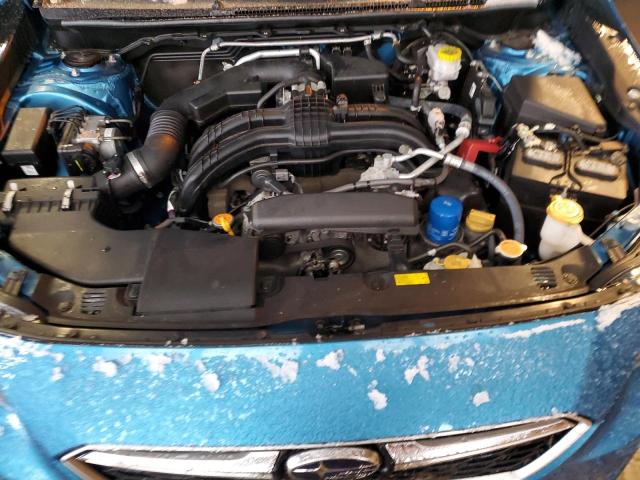 4S3GKAA64J3609142 - 2018 SUBARU IMPREZA BLUE photo 11